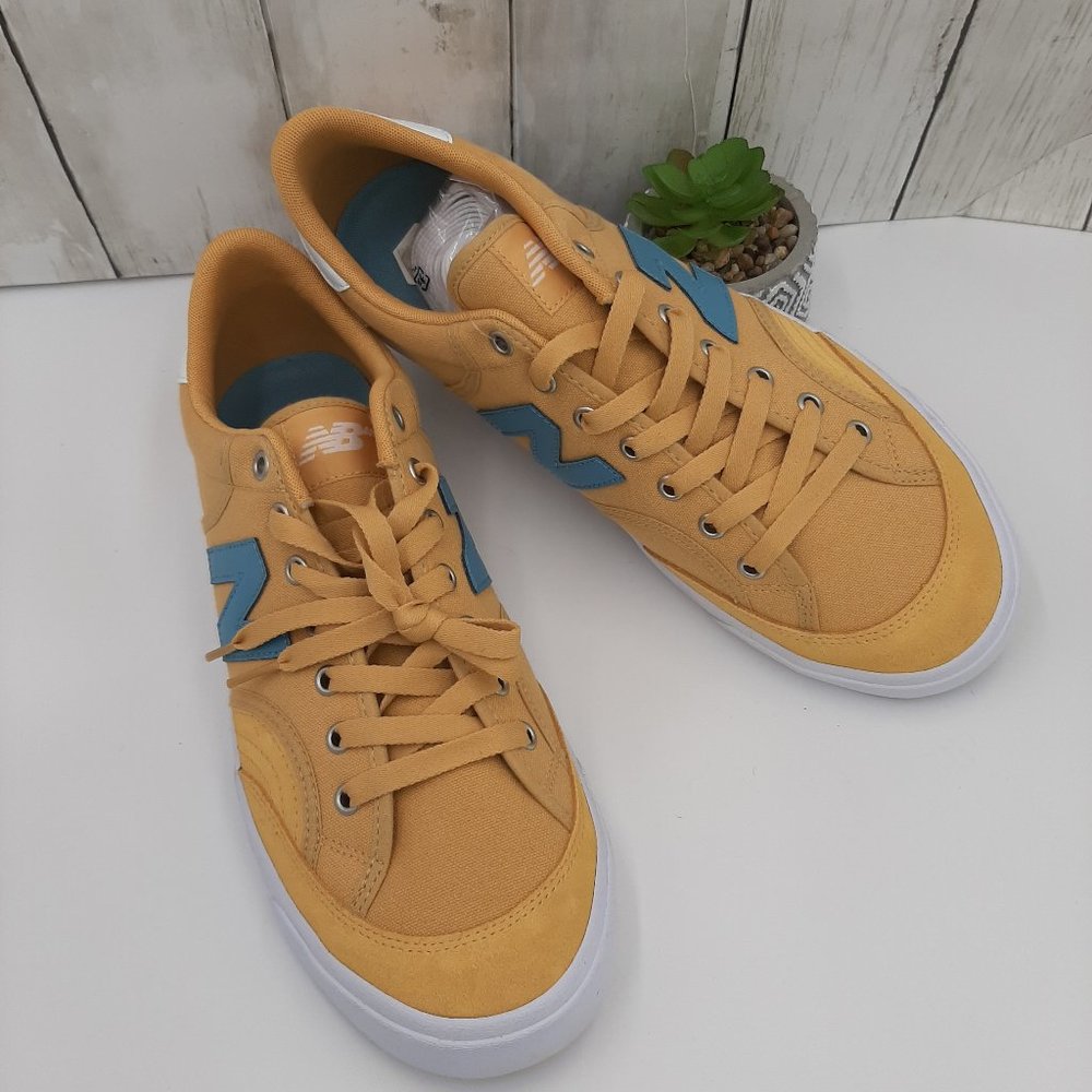 New Balance Numeric 212 Yellow Stone Skate Sz 11 - Picture 6 of 9